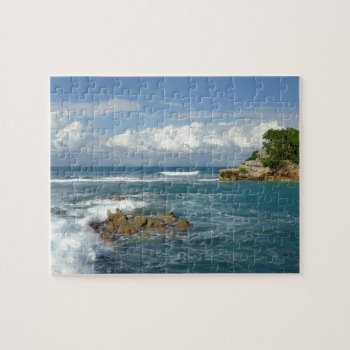 La Badie Seascape Jigsaw Puzzle by h2oWater at Zazzle