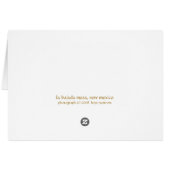 la bajada mesa, new mexico cards (Back Horizontal)