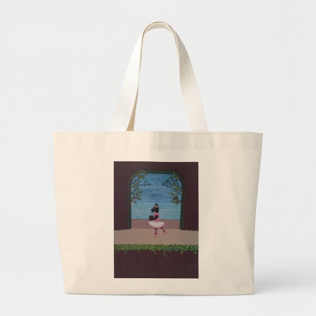 LA BALLERINE LARGE TOTE BAG (Front)
