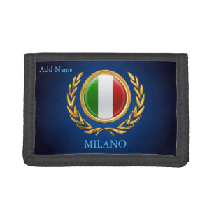 La Bandiera - Personalized Italian Flag Trifold Wallet