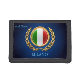 La Bandiera - Personalized Italian Flag Trifold Wallet