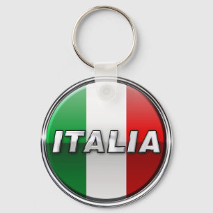 La Bandiera - The Italian Flag Keychain