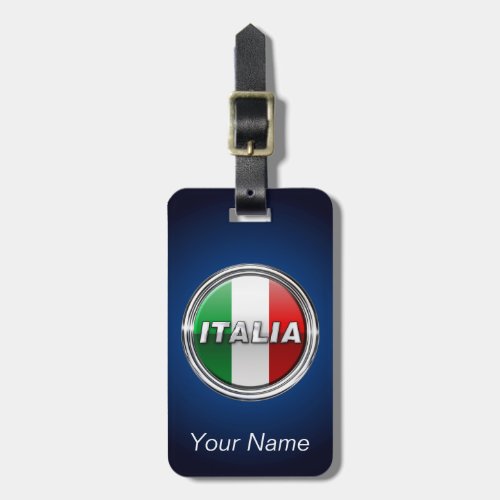 La Bandiera _ The Italian Flag Luggage Tag