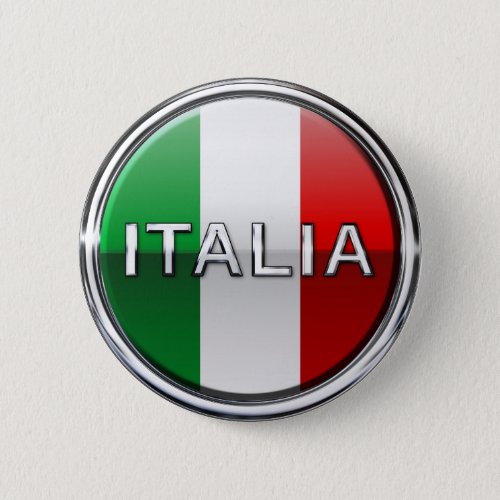 La Bandiera _ The Italian Flag Pinback Button