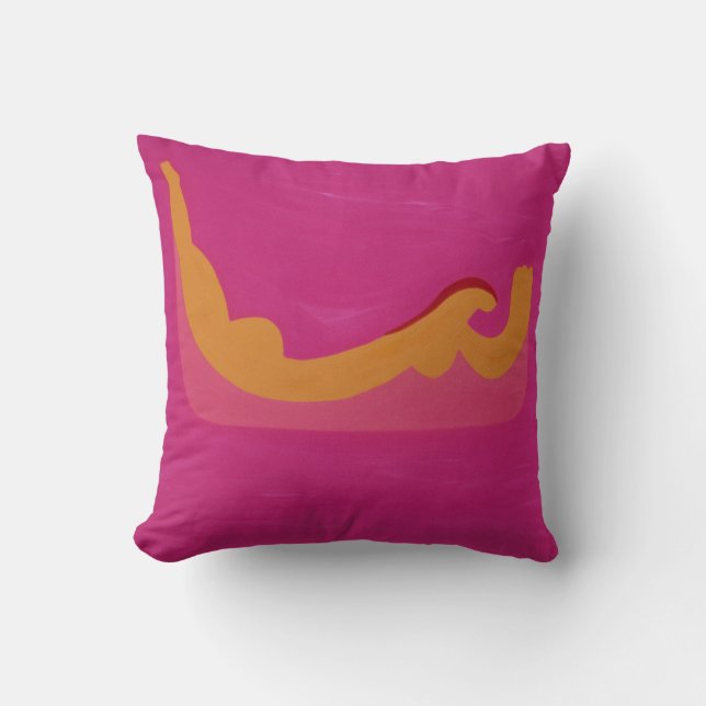 La Barca 1996 Throw Pillow (Front)