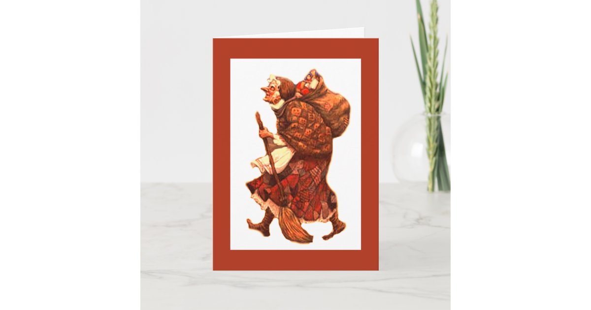 La Befana Christmas Witch Fine Art Print multiple Sizes 