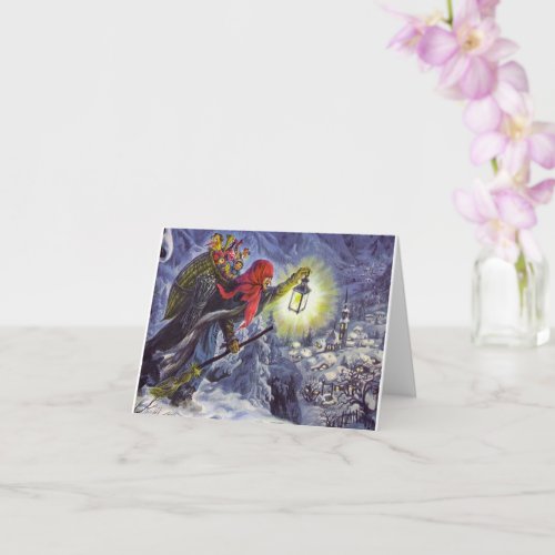 La Befana Card Italian Text