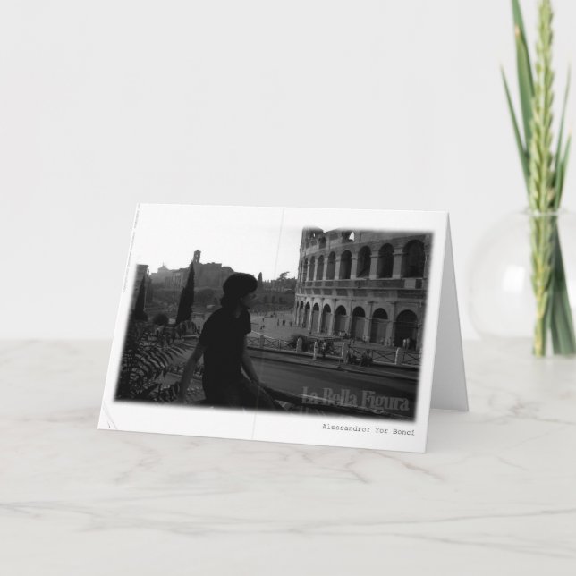 la Bella Figura - Card 4 (Front)