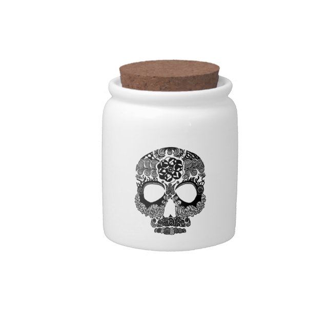 La Bella Muerte - Skull Jar (Front)