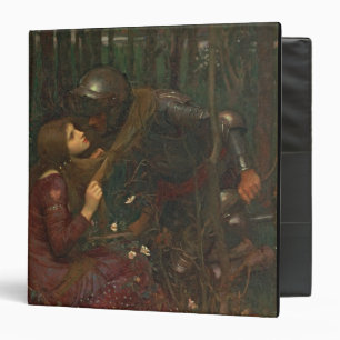 La Belle Dame Sans Merci, 1893 (oil on canvas) 3 Ring Binder