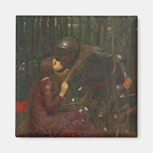 La Belle Dame Sans Merci, 1893 (oil on canvas) Magnet (Front)
