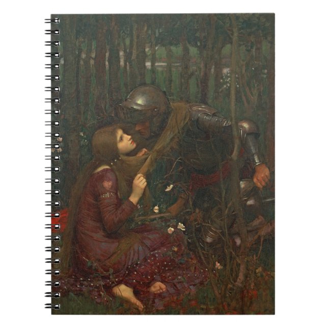 La Belle Dame Sans Merci, 1893 (oil on canvas) Notebook (Front)