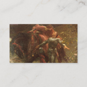 La Belle Dame sans Merci by Frank Dicksee Wedding Enclosure Card