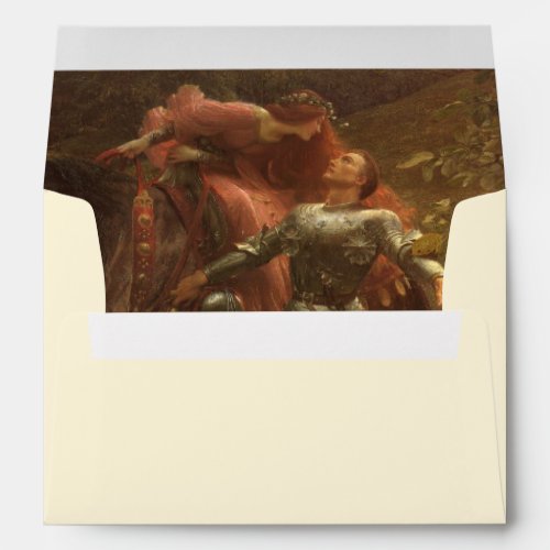 La Belle Dame sans Merci by Frank Dicksee Wedding Envelope