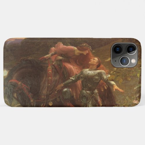La Belle Dame sans Merci by Sir Frank Dicksee iPhone 11 Pro Max Case