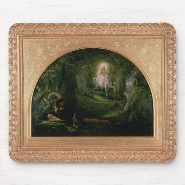 La Belle Dame Sans Merci Mouse Pad (Front)