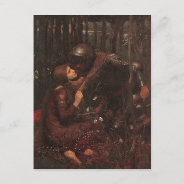 La Belle Dame Sans Merci Postcard (Front)