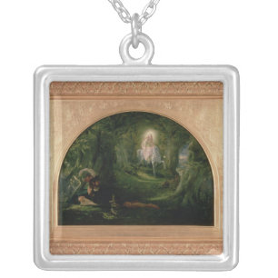 La Belle Dame Sans Merci Silver Plated Necklace