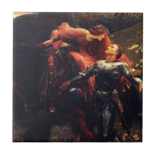 La Belle Dame Sans Merci [Sir Frank Dicksee] Tile