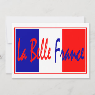 La Belle France - French Theme Party Invitation