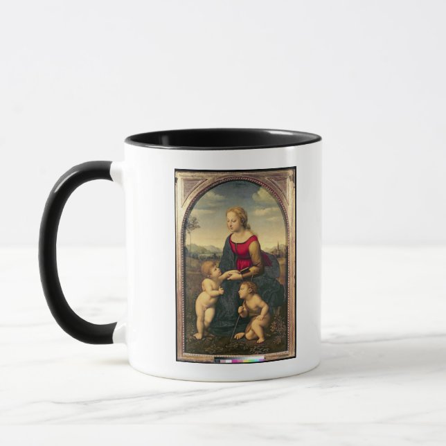 La Belle Jardiniere, 1507 Mug (Left)