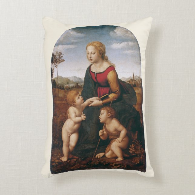 La Belle Jardinière by Rapahel Accent Pillow (Front(Vertical))