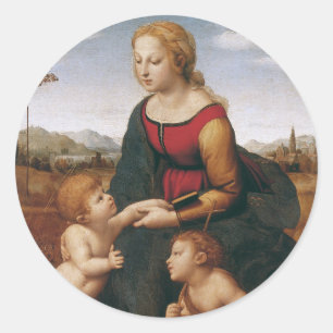 La Belle Jardinière by Rapahel Classic Round Sticker