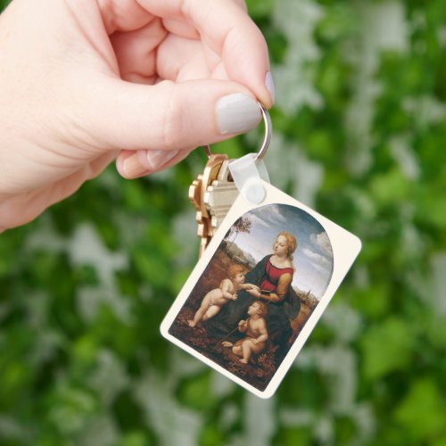 La Belle Jardinire by Rapahel Keychain