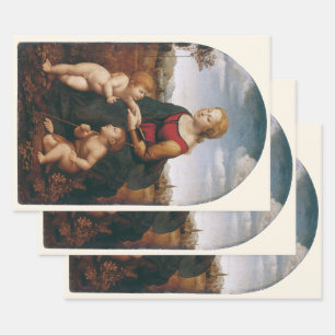 La Belle Jardinière by Rapahel Wrapping Paper Sheets