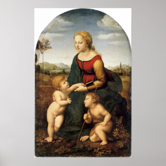 La belle jardinière - Madonna - Raphael - Raffael Poster