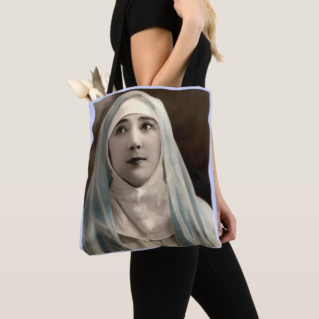 La Belle Otero as a nun Tote Bag (Close Up)