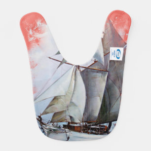 La Belle Poule Baby Bib