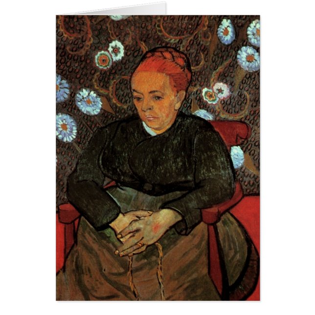 La Berceuse (Augustine Roulin) by Vincent van Gogh (Front)
