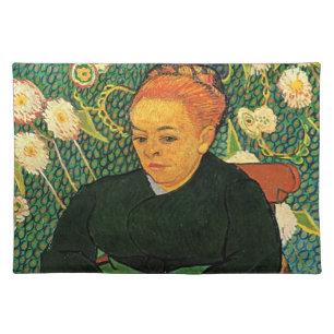La Berceuse (Augustine Roulin) by Vincent van Gogh Cloth Placemat