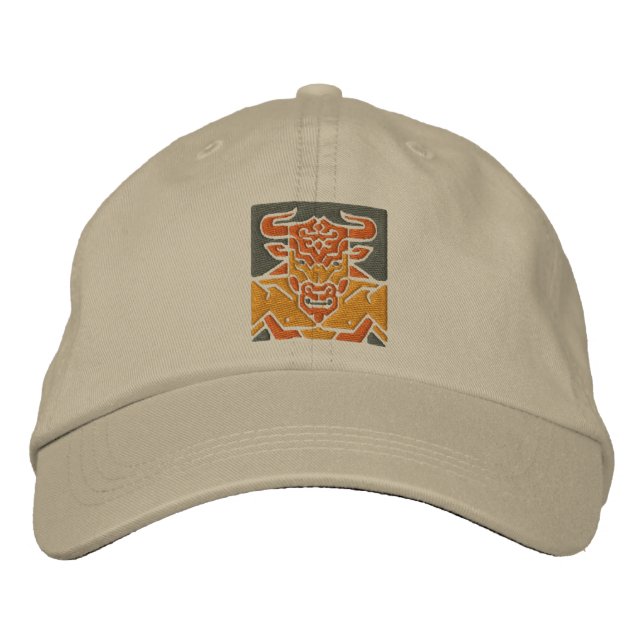La bête embroidered baseball cap (Front)