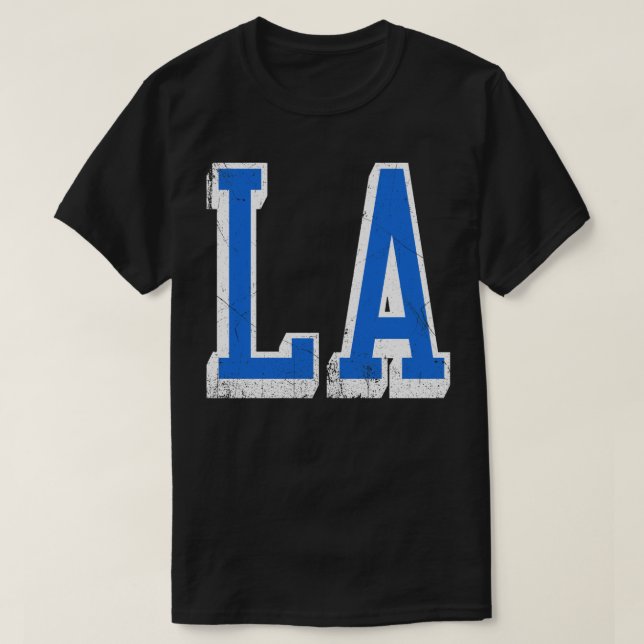 LA block abv 3 T-Shirt (Design Front)