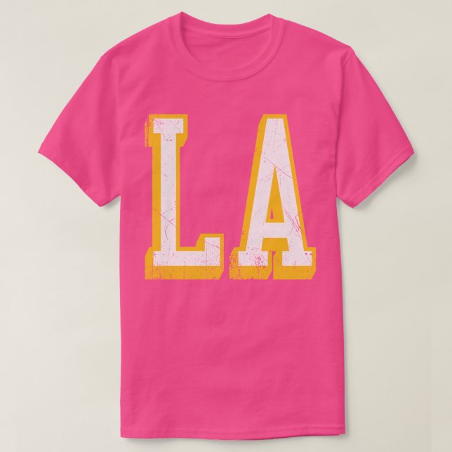 LA block abv 4 T-Shirt (Design Front)