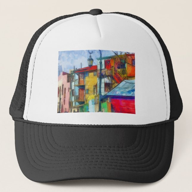 La Boca - ARGENTINA Trucker Hat (Front)