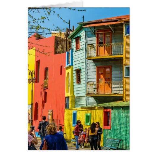La Boca, Buenos Aires, Argentina Cards (Front)