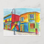 La Boca -by Patricia Vidour - ARGENTINA Postcard
