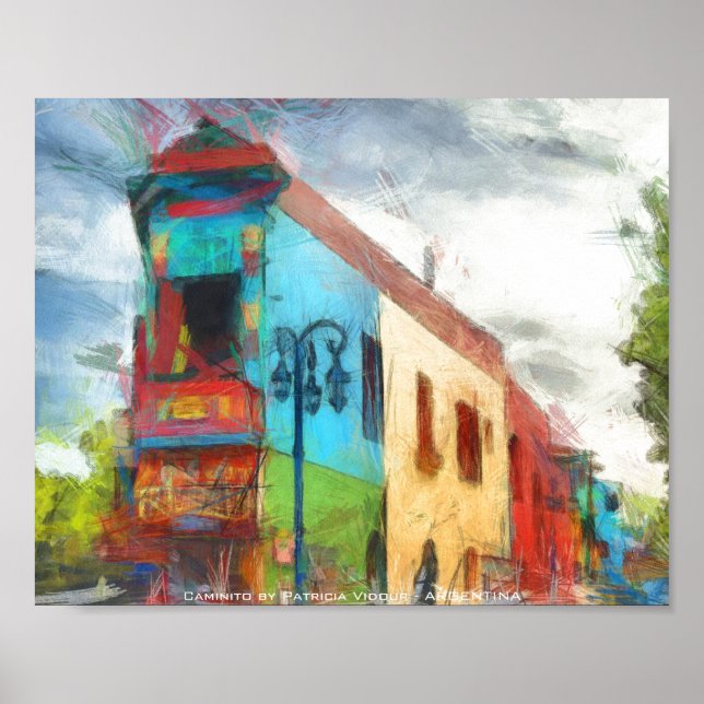 La Boca Caminito Poster (Front)