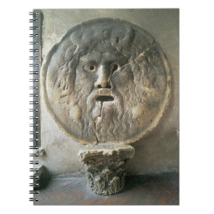 La Bocca di Verita (The Mouth of Truth) (photo) Notebook
