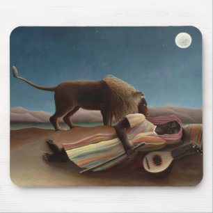 La Bohémienne Endormie Mouse Pad
