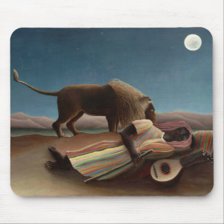 La Bohémienne Endormie Mouse Pad