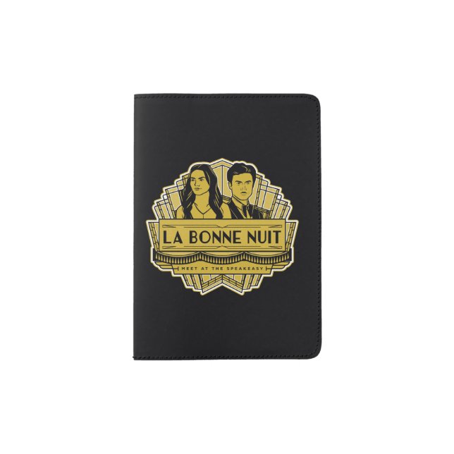 La Bonne Nuit - Meet At The Speakeasy Passport Holder (Front)