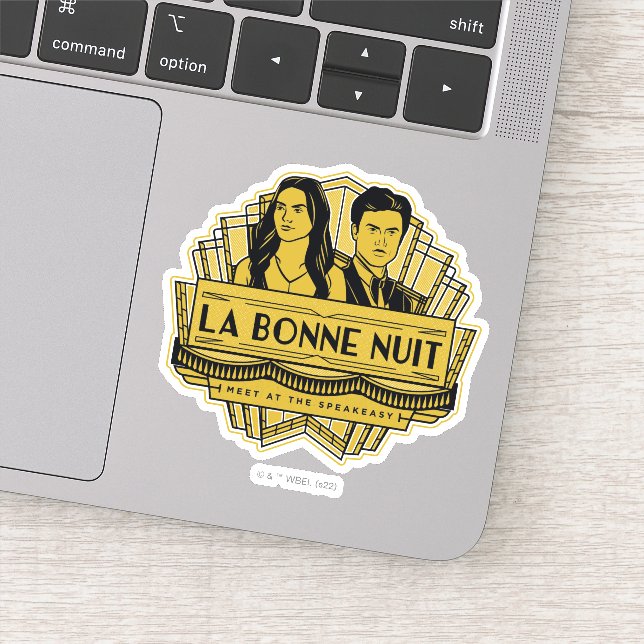 La Bonne Nuit - Meet At The Speakeasy Sticker (Detail)