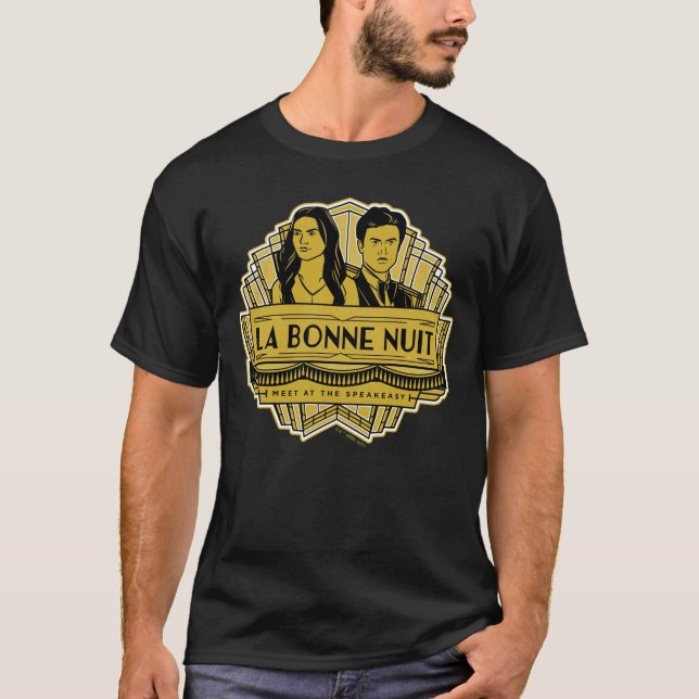 La Bonne Nuit - Meet At The Speakeasy T-Shirt (Front)