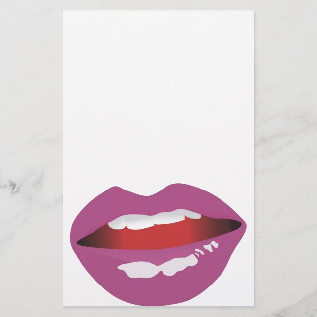 La Bouche Stationery (Front)