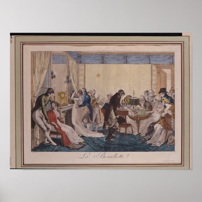 La Bouillotte, 1798 Poster (Front)