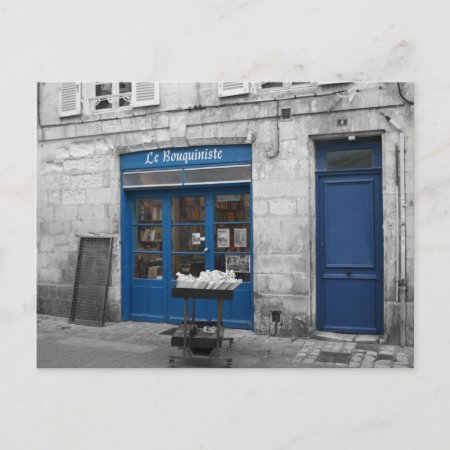 La Bouquiniste Postcard